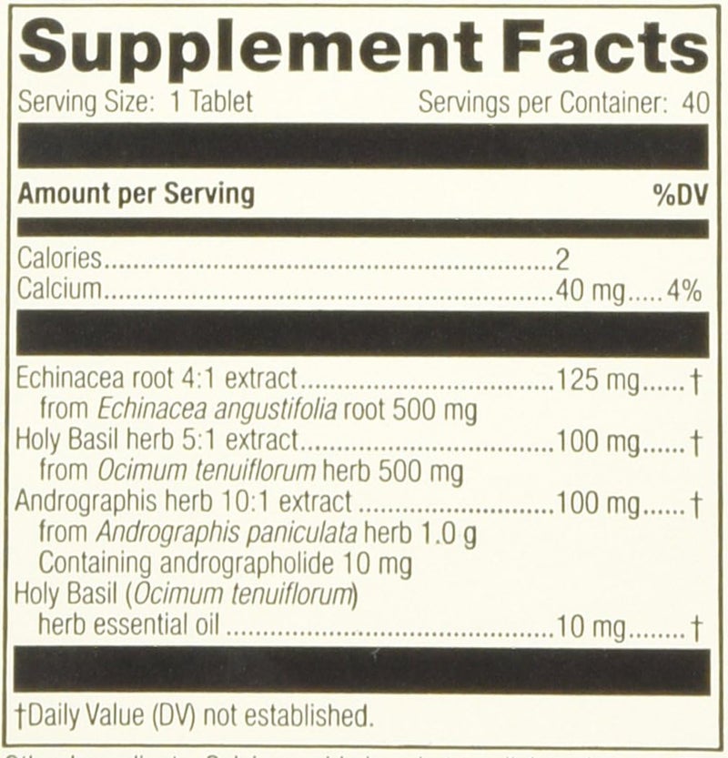 Mediherb Medi Herb Andrographis Complex Herbal Supplement - 40 Tablets - Image 5